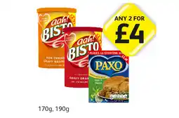 Londis Aah Bisto Chicken, Original, Paxo Sage & Onion Stuffing offer