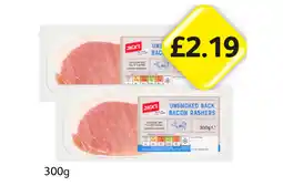 Londis Jack's Smoked Back Bacon Rashers, Unsmoked offer