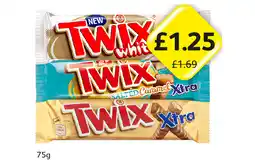 Londis Twix Xtra, Salted Caramel, White offer