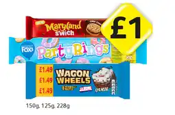 Londis Maryland S'wich, Party Rings, Wagon Wheel offer