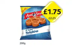 Londis Aunt Bessie's Golden Yorkshires offer