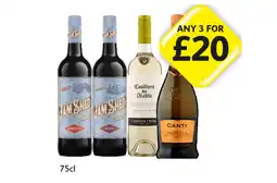 Londis Jam Shed Tempranillo, Shiraz, Casillero Del Diablo, Canti Prosecco offer