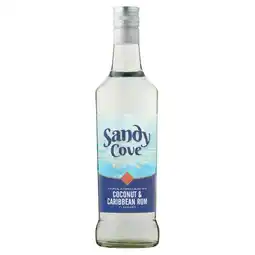 Iceland Sandy Cove A Tropical Alcoholic Blend with Coconut & Caribbean Rum Flavours 70cl offer