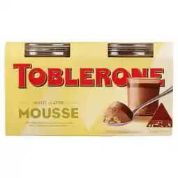 Iceland Toblerone Multi - Layer Mousse 2 x 60g (120g) offer