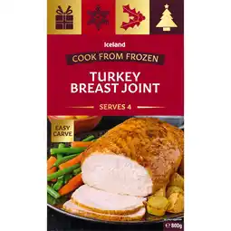 Iceland Iceland Turkey Breast Joint 800g offer