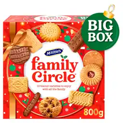 Iceland McVitie's Family Circle Biscuit Selection 800g offer