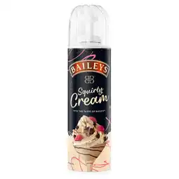 Iceland Baileys Squirty Cream 250g offer