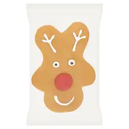 Iceland The Daily Bakery Decorated Gingerbread Reindeer Biscuit 44g offer