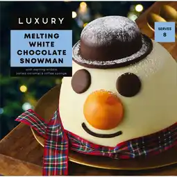 Iceland Iceland Luxury Melting White Chocolate Snowman 655g offer