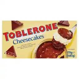 Iceland Toblerone Cheesecakes 2 x 85g (170g) offer