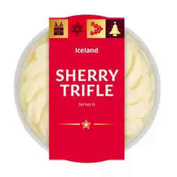 Iceland Iceland Sherry Trifle 600g offer