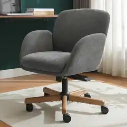 Costco Henredon Murphy Fabric Office Chair, Grey offer