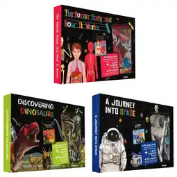 Costco Magnetic Boxes in 3 Options: Human Body, Dinosaurs, Space offer