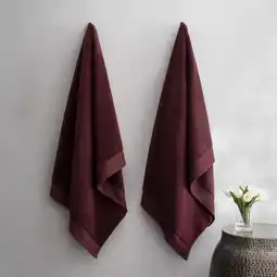 Costco Charisma 100% Egyptian Cotton Bath Towel in 3 Colours, 76 x 147 cm offer