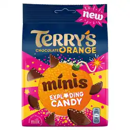 Iceland Terry's Chocolate Orange Exploding Candy Minis 105g offer