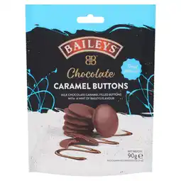 Iceland Baileys Chocolate Caramel Buttons 90g offer