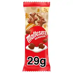 Iceland Maltesers Reindeer Gingerbread Chocolate Christmas Treat 29g offer
