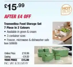 Costco Tramontina Food Storage Set offer