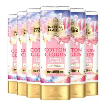 Costco Imperial Leather Cotton Clouds Shower Gel, 6 x 500ml offer