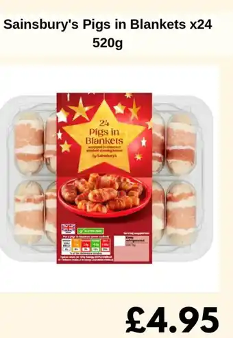 Sainsbury's Pigs in Blankets