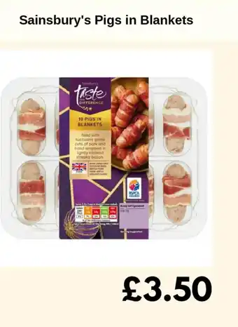 Sainsbury's Pigs in Blankets