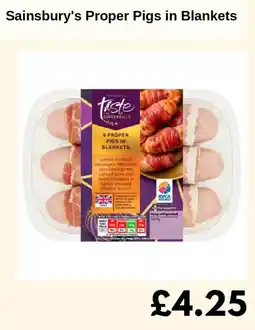 Sainsbury's Sainsbury's Proper Pigs in Blankets offer