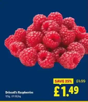 Driscoll's Raspberries