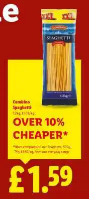 Lidl Combino Spaghetti offer