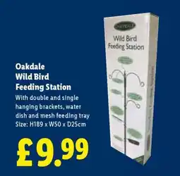 Lidl Oakdale Wild Bird Feeding Station offer