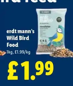 Lidl erdt mann’s Wild Bird Food offer