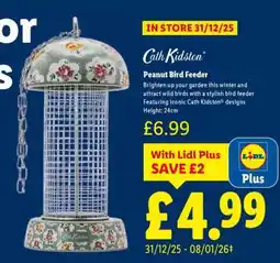 Lidl Peanut Bird Feeder offer