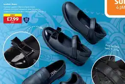 Aldi Leather Shoes offer
