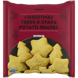 Iceland Iceland Christmas Trees & Stars Potato Shapes 400g offer