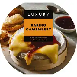 Iceland Iceland Luxury Baking Camembert with Caramelised Red Onion Sauce 290g offer