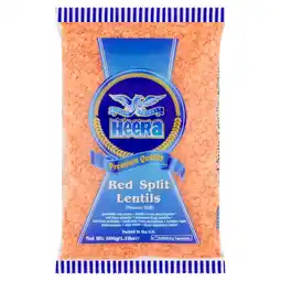 Iceland Heera Red Split Lentils 500g offer
