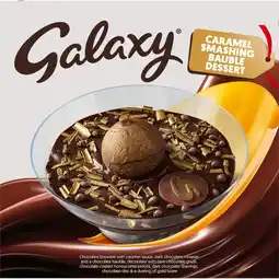 Iceland Galaxy Caramel Smashing Bauble Dessert 824g offer