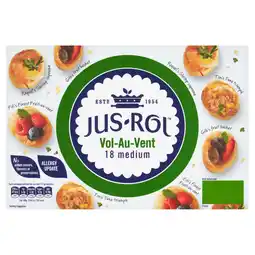 Iceland Jus-Rol 18 Medium Vol-Au-Vent 313g offer