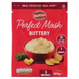 Iceland Idahoan Perfect Mash Buttery 109g offer