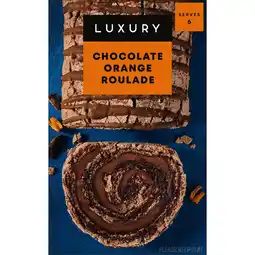 Iceland Iceland Luxury Chocolate Orange Roulade 420g offer