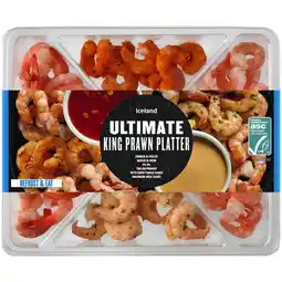 Iceland Iceland Ultimate King Prawn Platter 480g offer