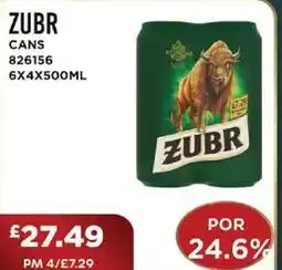 Bestway ZUBR Cans offer