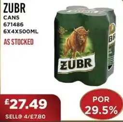 Bestway ZUBR Cans offer