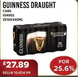 Bestway GUINNESS DRAUGHT Cans offer