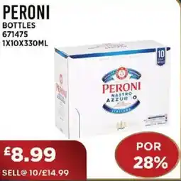 Bestway PERONI Bottles offer