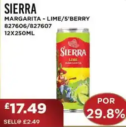 Bestway SIERRA Margarita - lime/s'berry offer