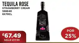 Bestway TEQUILA ROSE Strawberry cream offer
