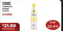 Bestway CIROC Limonata offer