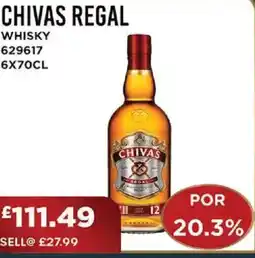 Bestway CHIVAS REGAL Whisky offer