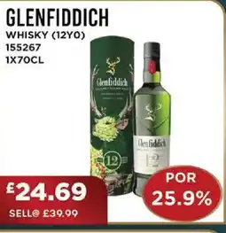 Bestway GLENFIDDICH Whisky (12yo) offer