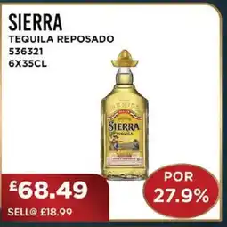 Bestway SIERRA Tequila reposado offer